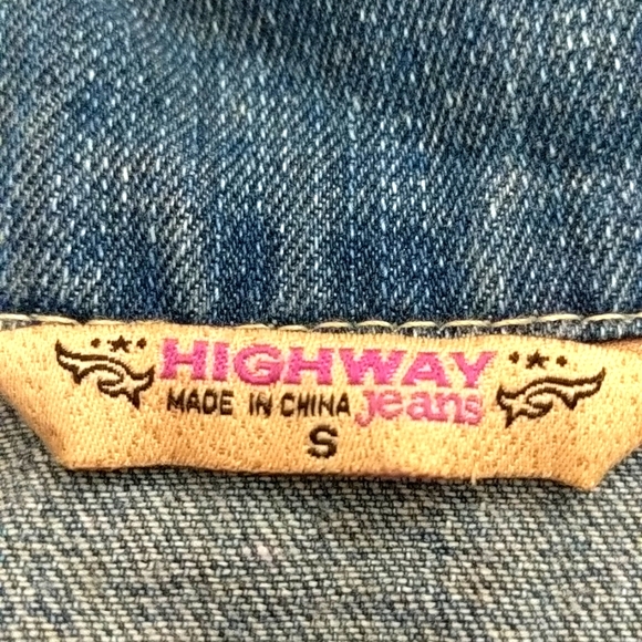 Highway Jeans button up Women's Vest.  Excellent condition.  Size S. - Picture 2 of 4